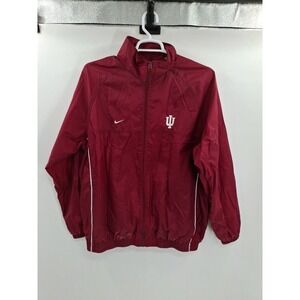 Vintage 2004 Nike Indiana Hoosiers Red Windbreaker - Size Large